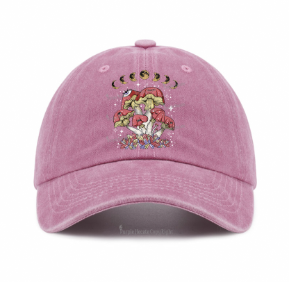 Purplehecate Magic Mushroom Baseball Cap