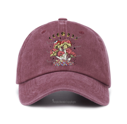 Purplehecate Magic Mushroom Baseball Cap
