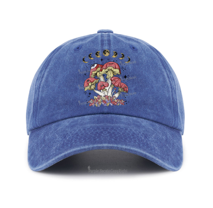 Purplehecate Magic Mushroom Baseball Cap