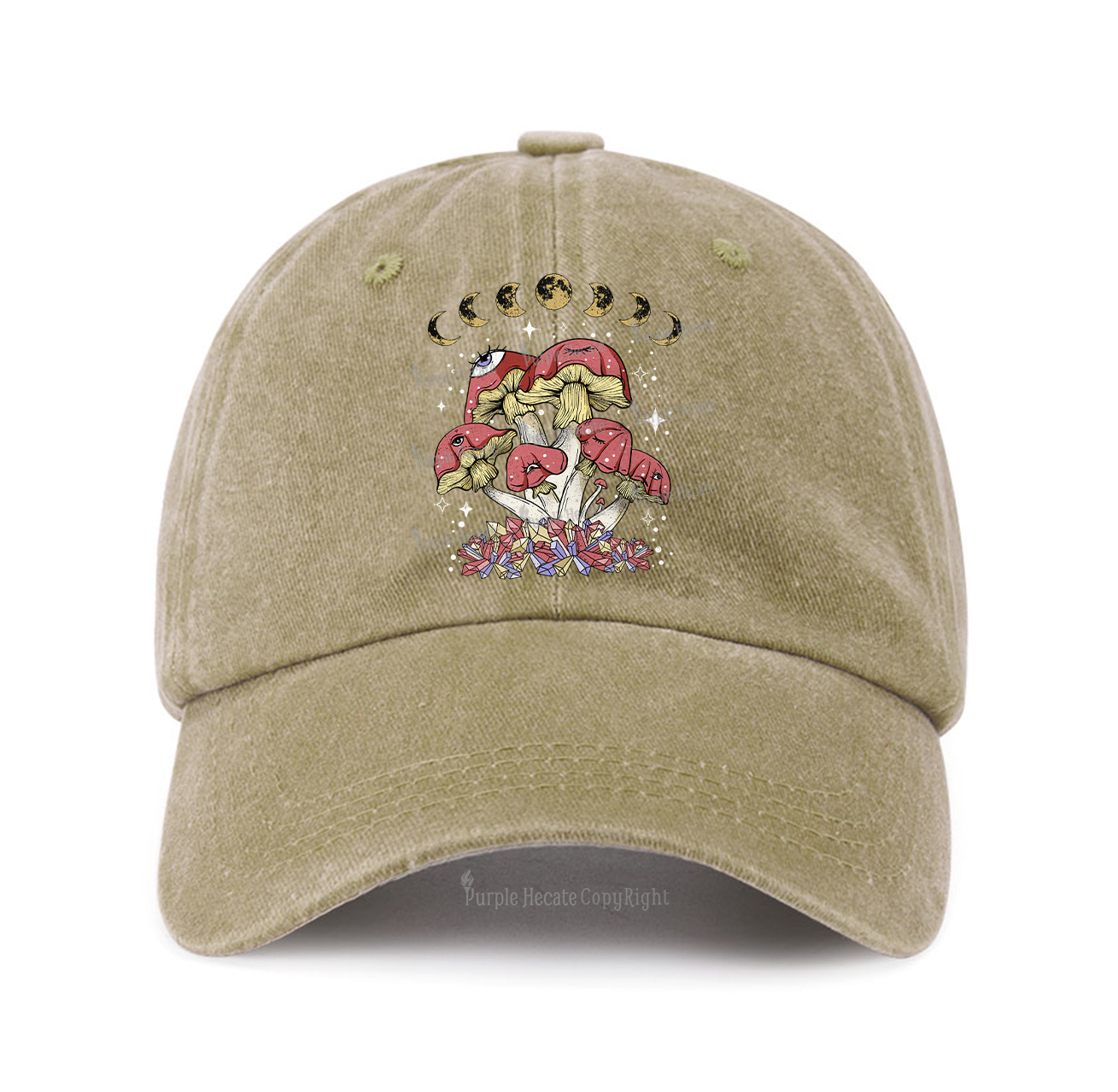 Purplehecate Magic Mushroom Baseball Cap