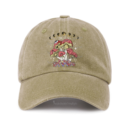 Purplehecate Magic Mushroom Baseball Cap