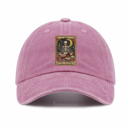 Purplehecate The Reader Tarot Baseball Cap