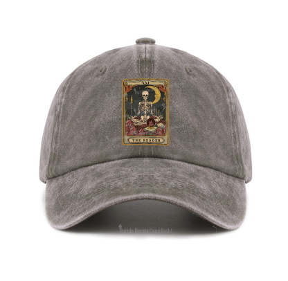 Purplehecate The Reader Tarot Baseball Cap