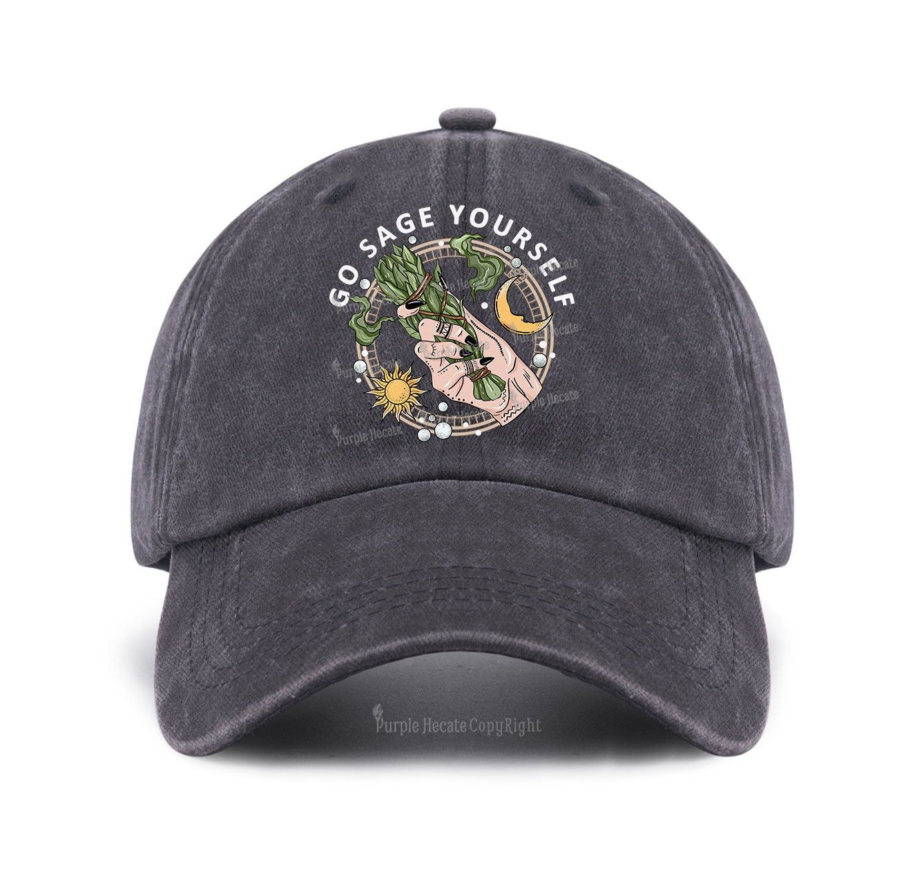 Purplehecate Go Sage Yourself Baseball Cap