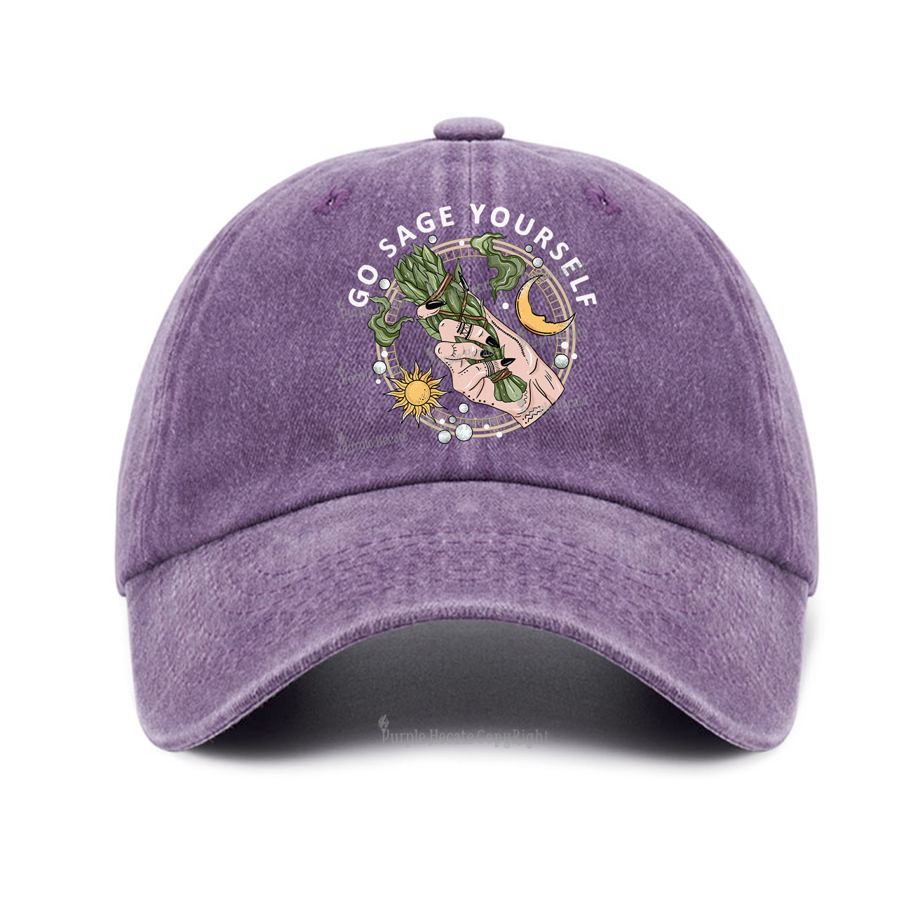 Purplehecate Go Sage Yourself Baseball Cap