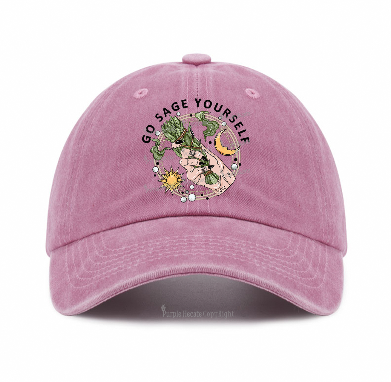 Purplehecate Go Sage Yourself Baseball Cap