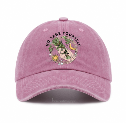 Purplehecate Go Sage Yourself Baseball Cap