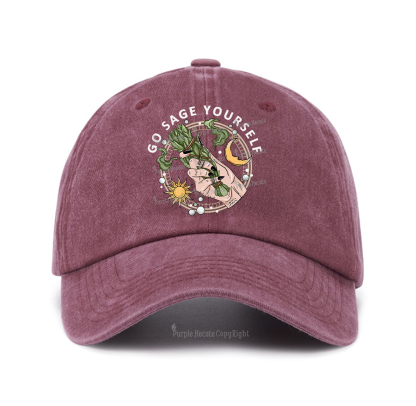 Purplehecate Go Sage Yourself Baseball Cap