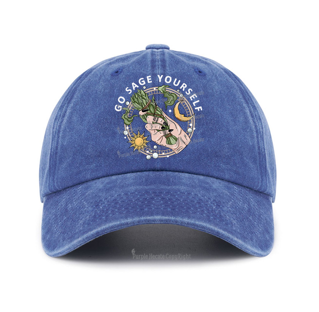 Purplehecate Go Sage Yourself Baseball Cap