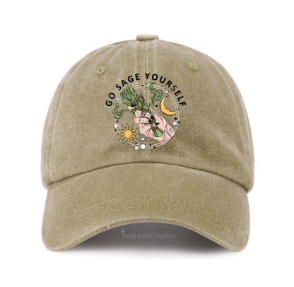 Purplehecate Go Sage Yourself Baseball Cap