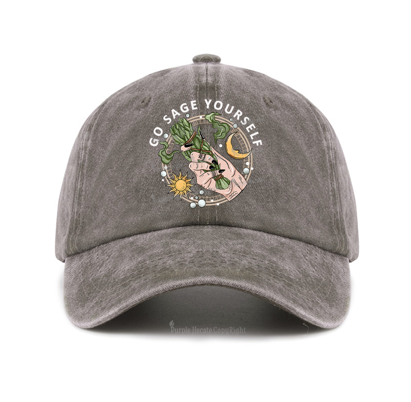 Purplehecate Go Sage Yourself Baseball Cap