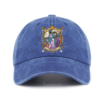 Purplehecate Capricorn Radiance Zodiac Baseball Cap
