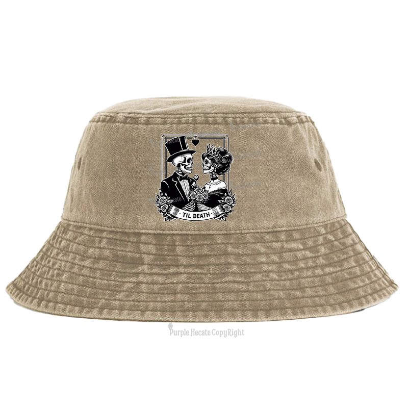 Purplehecate Til Death Bucket Hat