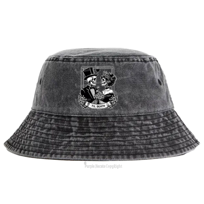 Purplehecate Til Death Bucket Hat