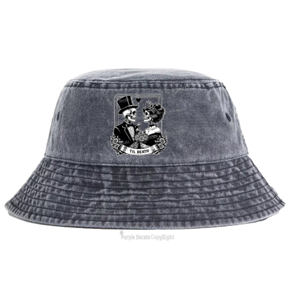 Purplehecate Til Death Bucket Hat