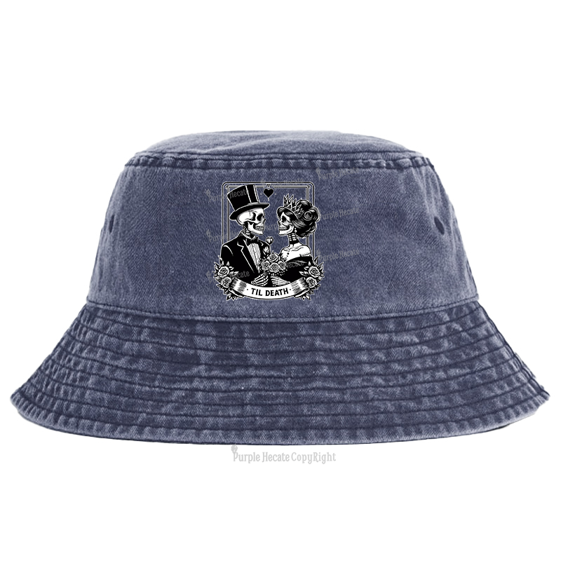 Purplehecate Til Death Bucket Hat