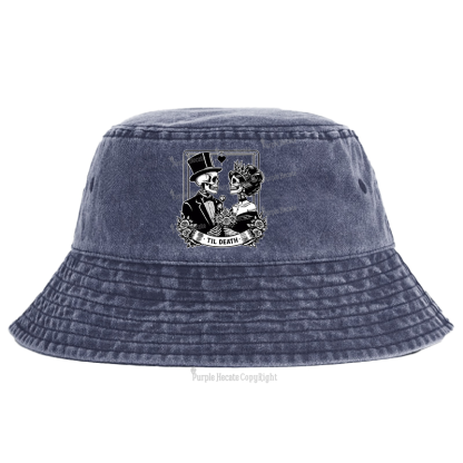 Purplehecate Til Death Bucket Hat