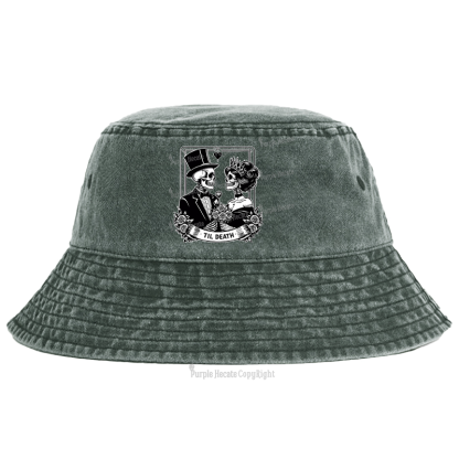 Purplehecate Til Death Bucket Hat