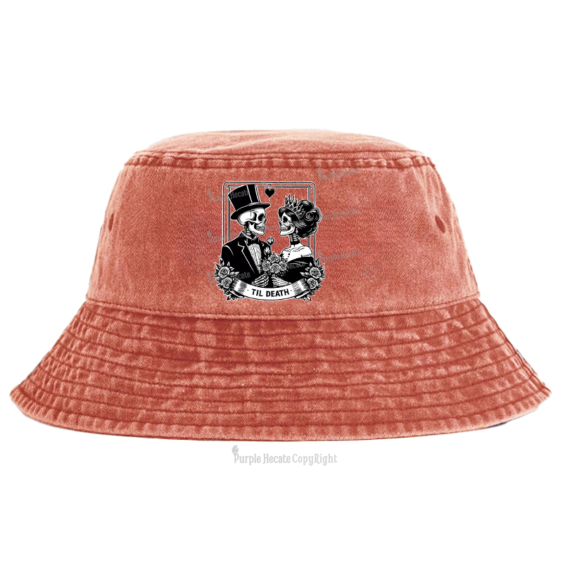 Purplehecate Til Death Bucket Hat