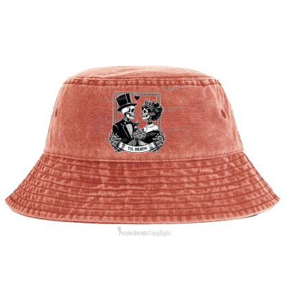 Purplehecate Til Death Bucket Hat