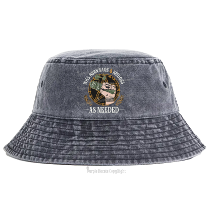 Purplehecate Will Burn Sage And Bridges Bucket Hat