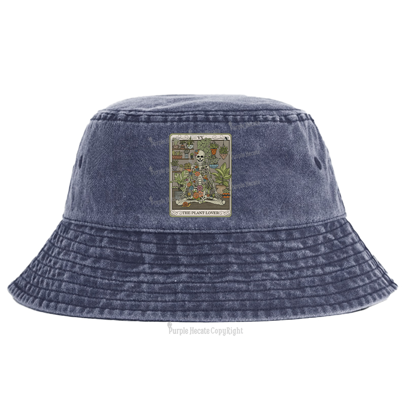 Purplehecate The Plant Lover Tarot Bucket Hat