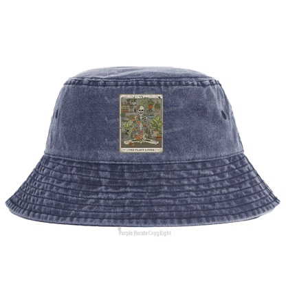 Purplehecate The Plant Lover Tarot Bucket Hat