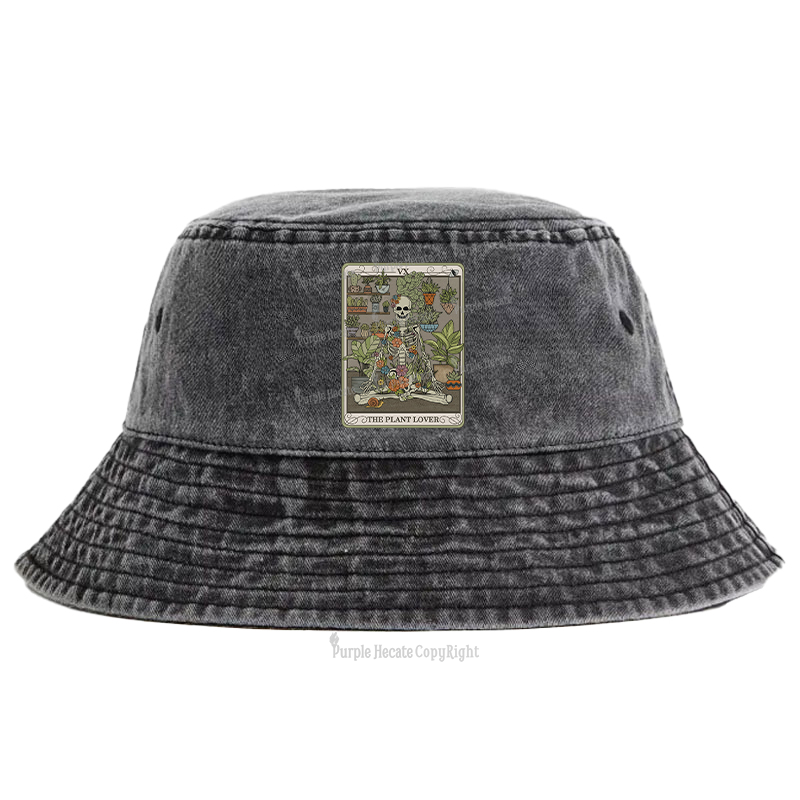 Purplehecate The Plant Lover Tarot Bucket Hat