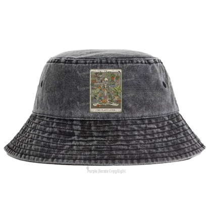 Purplehecate The Plant Lover Tarot Bucket Hat