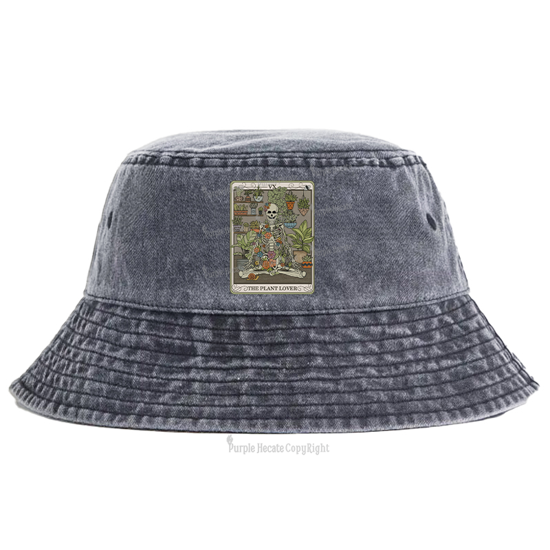 Purplehecate The Plant Lover Tarot Bucket Hat