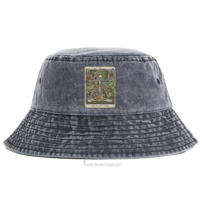 Purplehecate The Plant Lover Tarot Bucket Hat