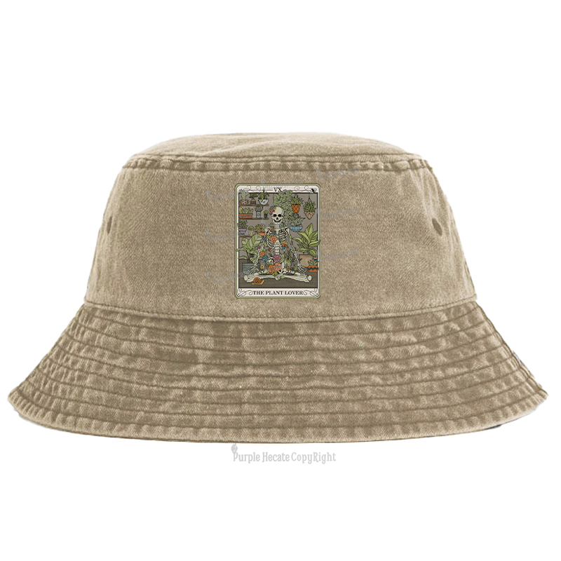 Purplehecate The Plant Lover Tarot Bucket Hat