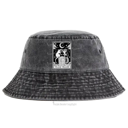 Purplehecate The Team Trash Tarot Bucket Hat