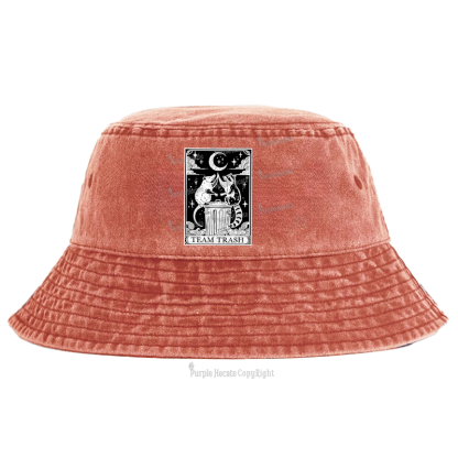 Purplehecate The Team Trash Tarot Bucket Hat