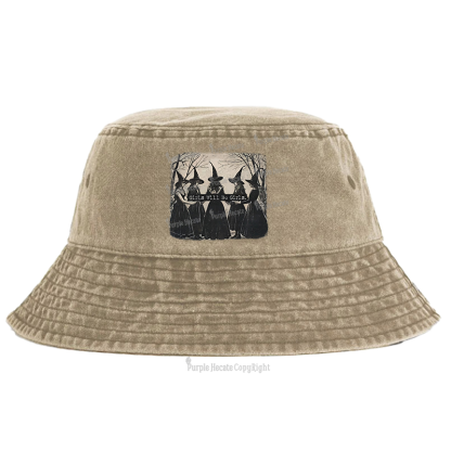 Purplehecate Girls Will Be Girls Witch Bucket Hat