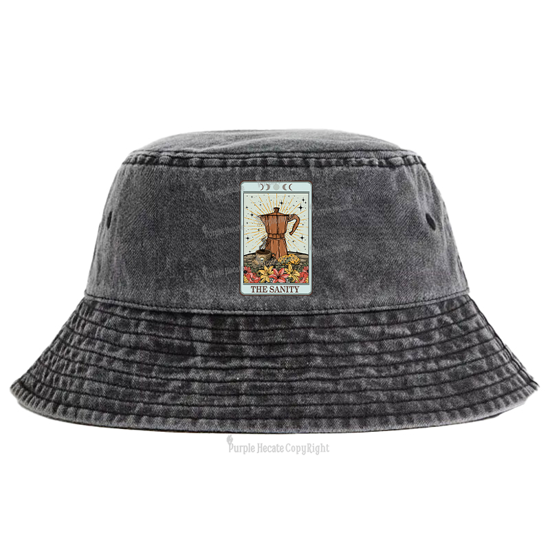 Purplehecate The Sanity Tarot Bucket Hat
