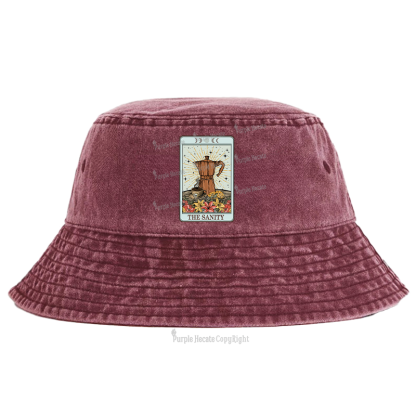 Purplehecate The Sanity Tarot Bucket Hat