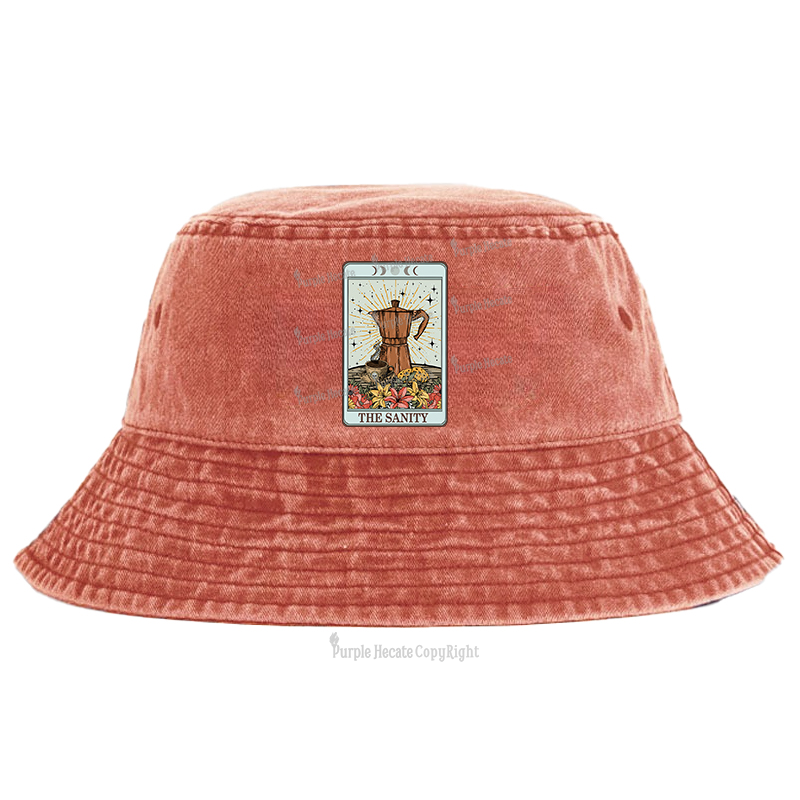 Purplehecate The Sanity Tarot Bucket Hat