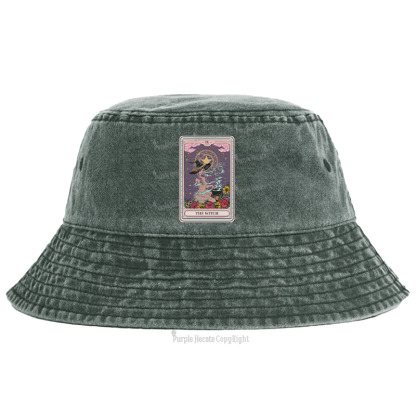 Purplehecate The Witch Tarot Bucket Hat