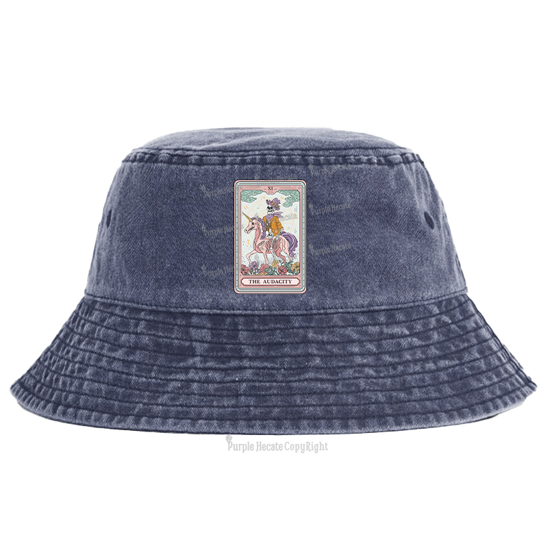 Purplehecate The Audacity Tarot Card Bucket Hat