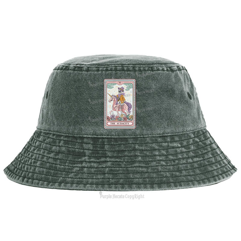 Purplehecate The Audacity Tarot Card Bucket Hat
