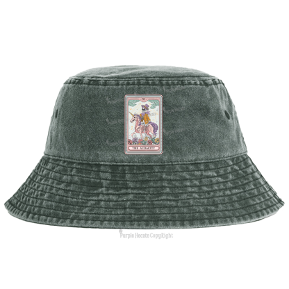 Purplehecate The Audacity Tarot Card Bucket Hat