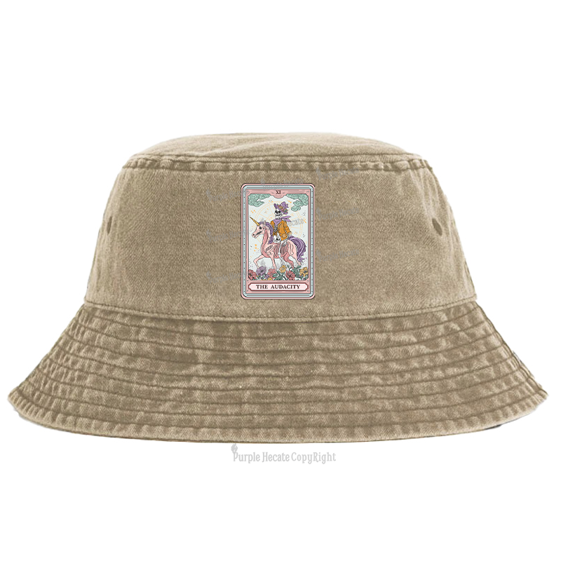 Purplehecate The Audacity Tarot Card Bucket Hat