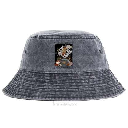 Purplehecate The Witch Tarot Bucket Hat