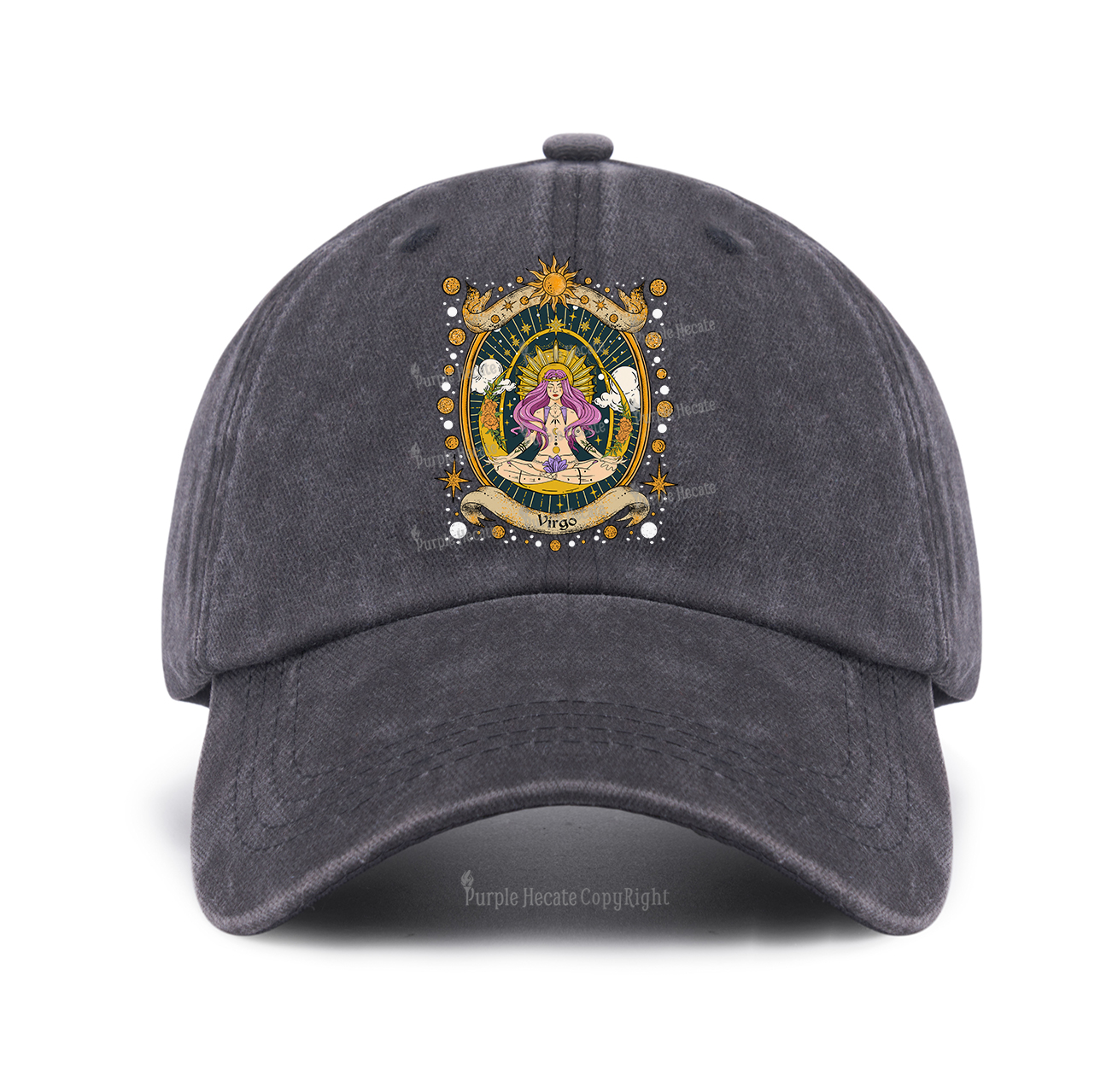 Purplehecate Virgo Radiance Baseball Cap