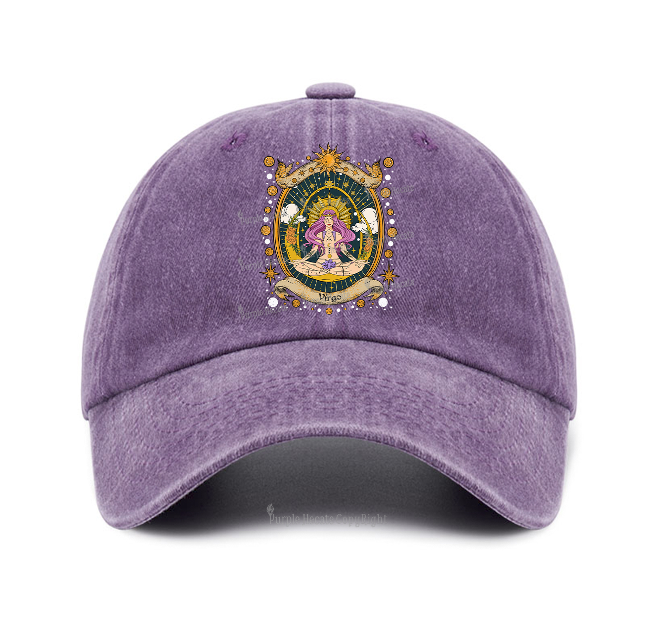 Purplehecate Virgo Radiance Baseball Cap