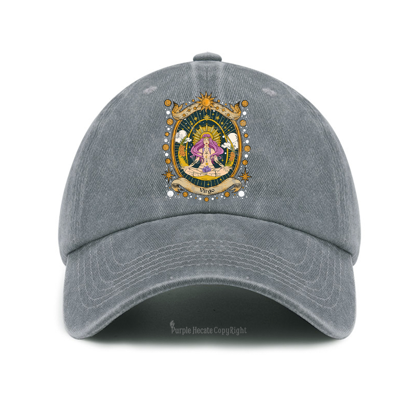 Purplehecate Virgo Radiance Baseball Cap