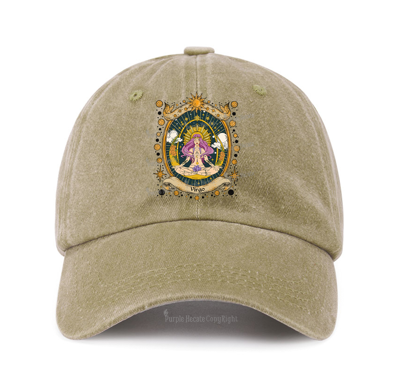 Purplehecate Virgo Radiance Baseball Cap