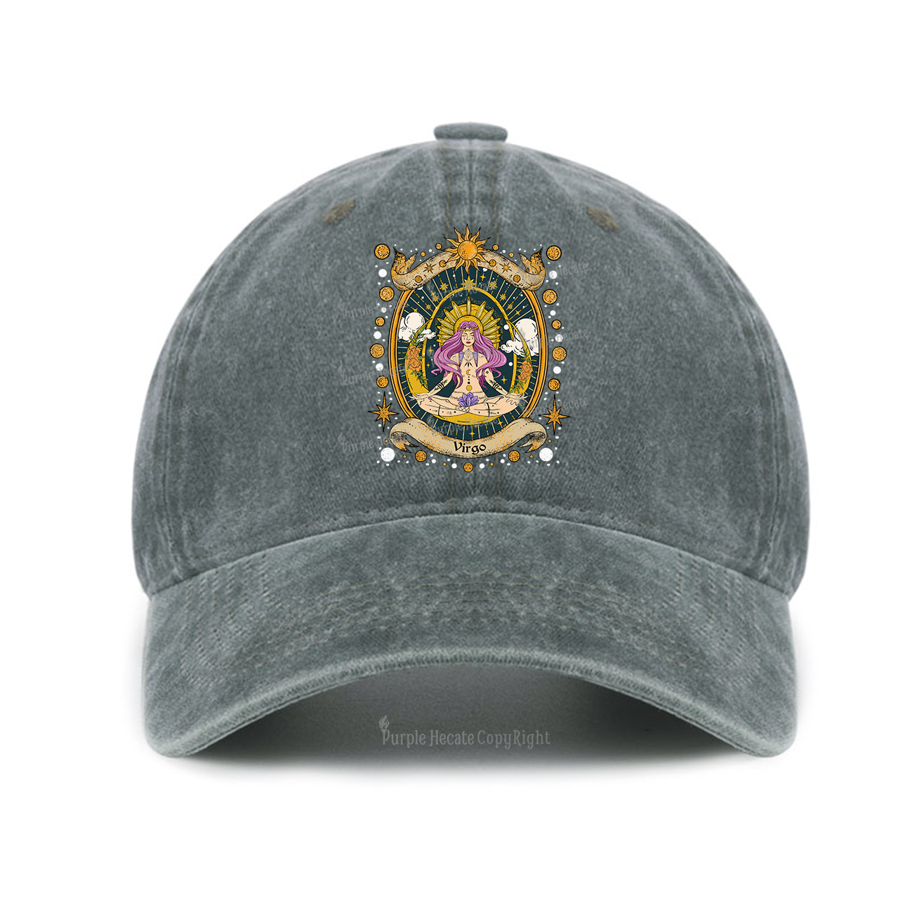 Purplehecate Virgo Radiance Baseball Cap
