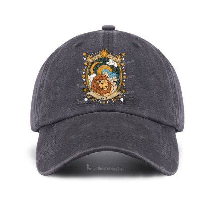 Purplehecate  Leo Radiance Zodiac Baseball Cap
